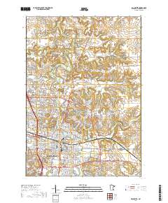 Rochester 2019 topographic map thumbnail