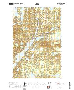 Roosevelt Lake 2019 topographic map thumbnail