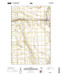 Roseau 2019 topographic map thumbnail