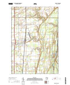 Rush City 2019 topographic map thumbnail