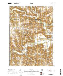 Rushford West 2019 topographic map thumbnail
