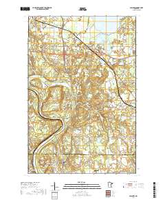 Saginaw 2019 topographic map thumbnail