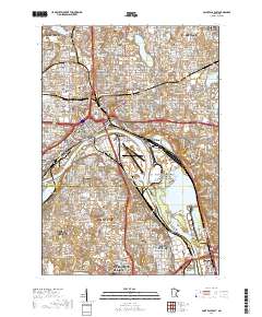 Saint Paul East 2019 topographic map thumbnail