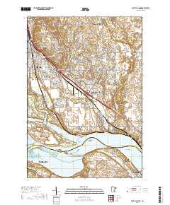Saint Paul Park 2019 topographic map thumbnail