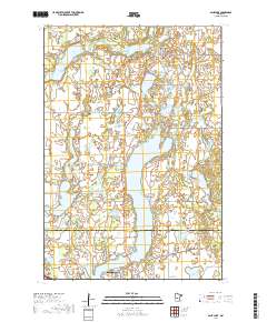 Sauk Lake 2019 topographic map thumbnail