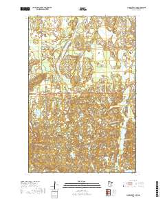 Schoolcraft Lake 2019 topographic map thumbnail