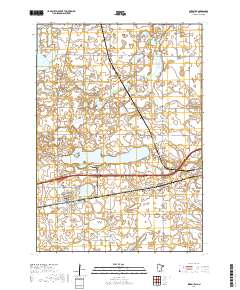 Sherburn 2019 topographic map thumbnail