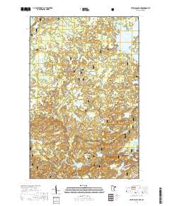 Silver Island Lake 2019 topographic map thumbnail