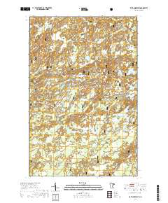 Slate Lake West 2019 topographic map thumbnail