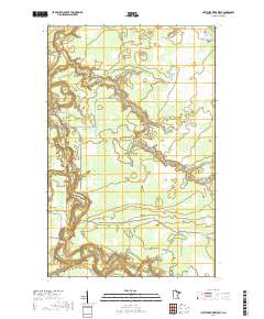 Nett Lake River West 2019 topographic map thumbnail