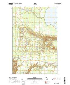 Nett Lake SW 2019 topographic map thumbnail