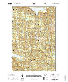 Northern Light Lake 2019 topographic map thumbnail