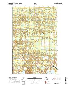 Northome North 2019 topographic map thumbnail