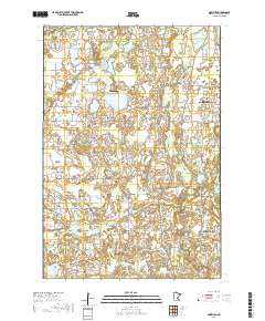Nowthen 2019 topographic map thumbnail
