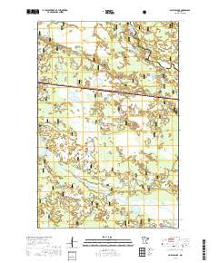 Nushka Lake 2019 topographic map thumbnail