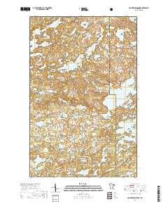 Ogishkemuncie Lake 2019 topographic map thumbnail
