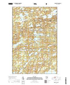 Ojibway Lake 2019 topographic map thumbnail