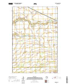 Oklee SW 2019 topographic map thumbnail