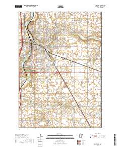 Owatonna 2019 topographic map thumbnail