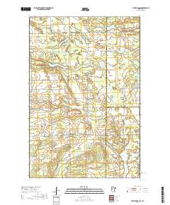 Park Rapids SW 2019 topographic map thumbnail