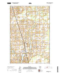 Parkers Prairie 2019 topographic map thumbnail