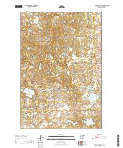 Parkers Prairie NW 2019 topographic map thumbnail