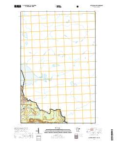 South Fowl Lake 2019 topographic map thumbnail