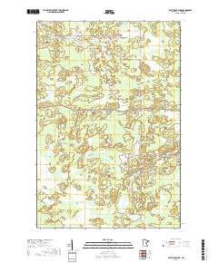 Split Rock Lake 2019 topographic map thumbnail