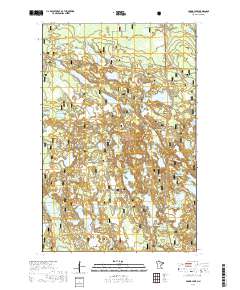 Spring Lake 2019 topographic map thumbnail