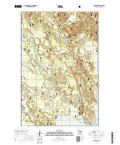 Dunbar Lake 2019 topographic map thumbnail