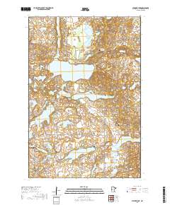 Stalker Lake 2019 topographic map thumbnail