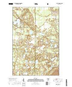 Stingy Lake 2019 topographic map thumbnail