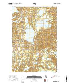 Strawberry Lake 2019 topographic map thumbnail