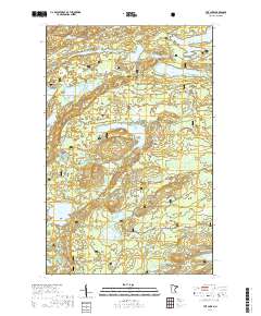 Tait Lake 2019 topographic map thumbnail