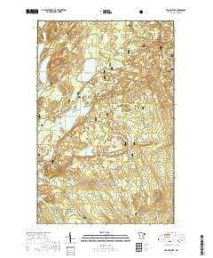 Toohey Lake 2019 topographic map thumbnail