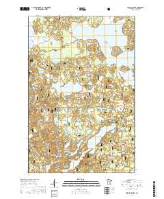 Town Line Lake 2019 topographic map thumbnail