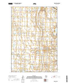 Trisko Lake 2019 topographic map thumbnail