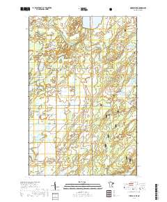 Turpela Lake 2019 topographic map thumbnail