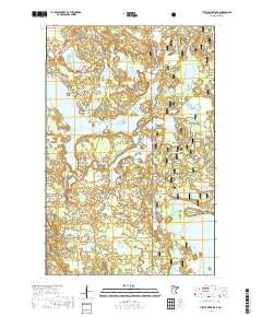 Turtle River Lake 2019 topographic map thumbnail
