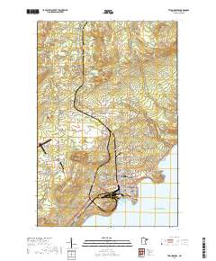 Two Harbors 2019 topographic map thumbnail