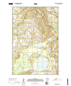 Upper Rice Lake 2019 topographic map thumbnail