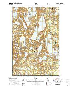 Wabana Lake 2019 topographic map thumbnail