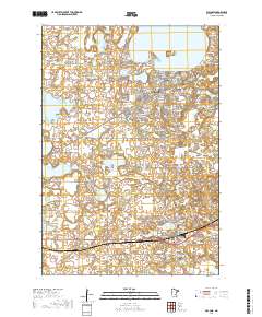 Waconia 2019 topographic map thumbnail