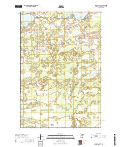 Wahkon South 2019 topographic map thumbnail