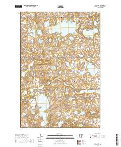 Wall Lake 2019 topographic map thumbnail