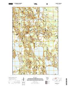 Dora Lake 2019 topographic map thumbnail