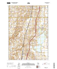 Ellendale 2019 topographic map thumbnail