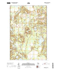 Horsehead Lake 2019 topographic map thumbnail