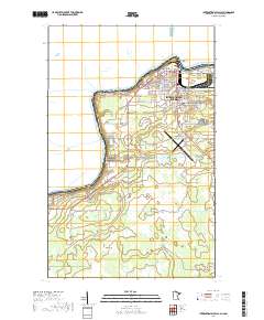 International Falls 2019 topographic map thumbnail