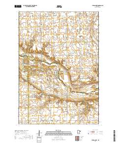 Iverson Lake 2019 topographic map thumbnail